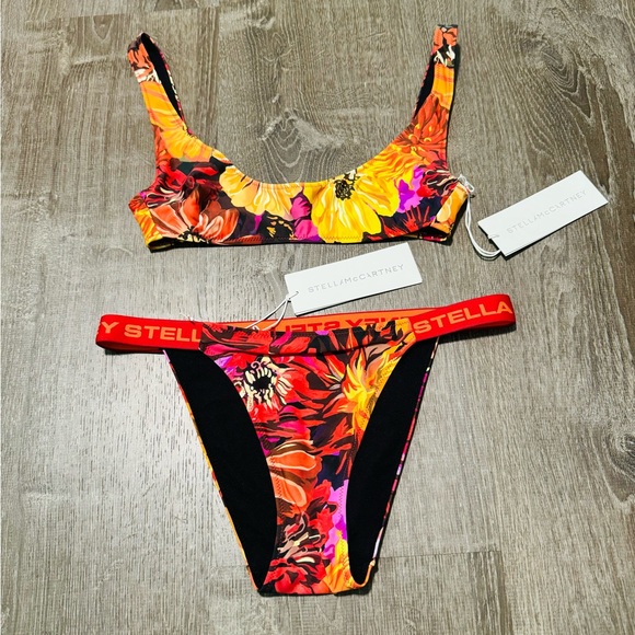 Stella McCartney***Gorgeous Foral Bikini Set***Small $435 - Picture 2 of 5